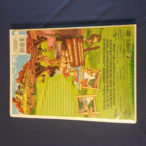 The Adventures of Brer Rabbit on DVD Video Wayne Brady Nick Cannon Danny Glover - Picture 3 of 3